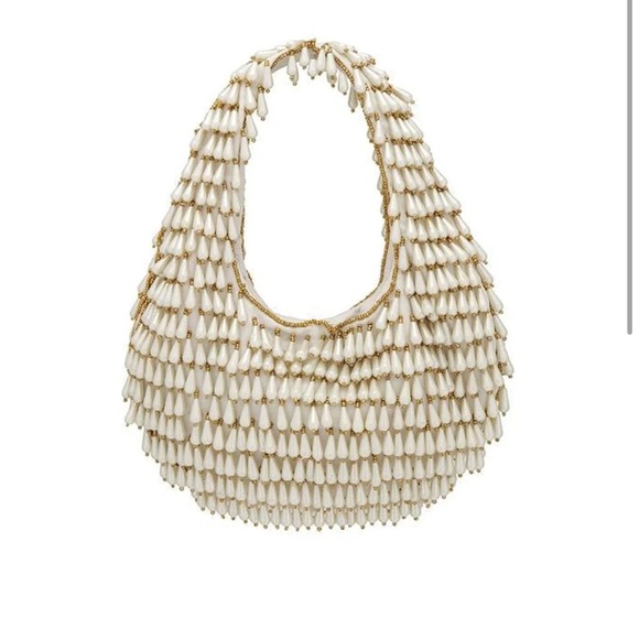 NEW NWT Lovers + Friends White Tati Bag - Picture 1 of 4